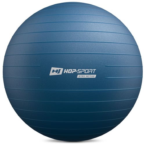 Piłka fitness 65cm - ocean blue