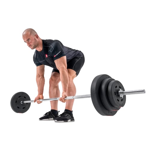 Hantelset 69kg (AB) + Langhante