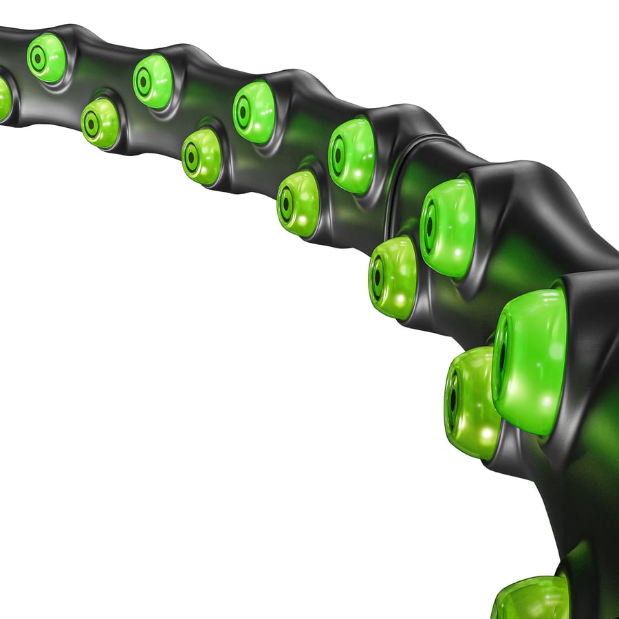 Hula-hop 98cm HS-064HH czarny