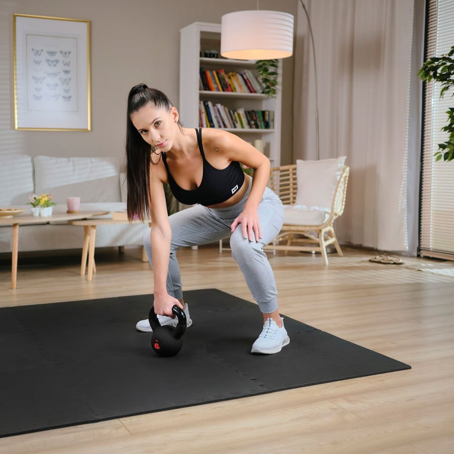 Kettlebell żeliwny 6kg HS-IB006