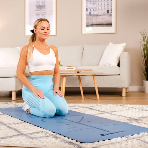 Yoga Mat PU 0,5cm HS-P005GM pin