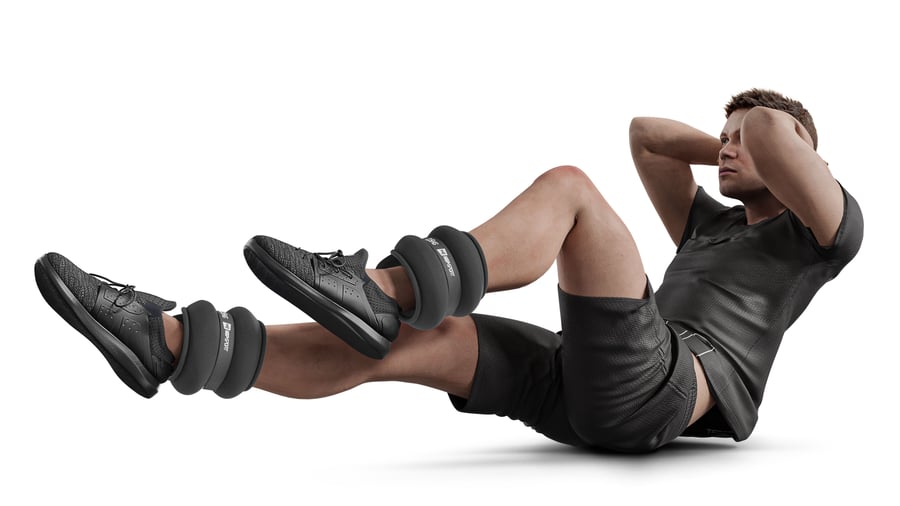 Gewichtsmanschetten 2x1kg grün