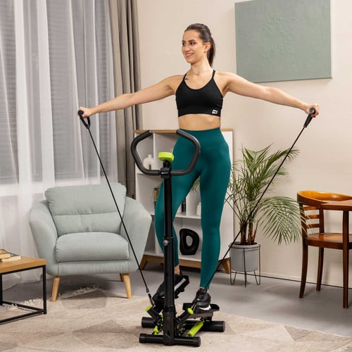Swing Stepper mit dem Haltegrif