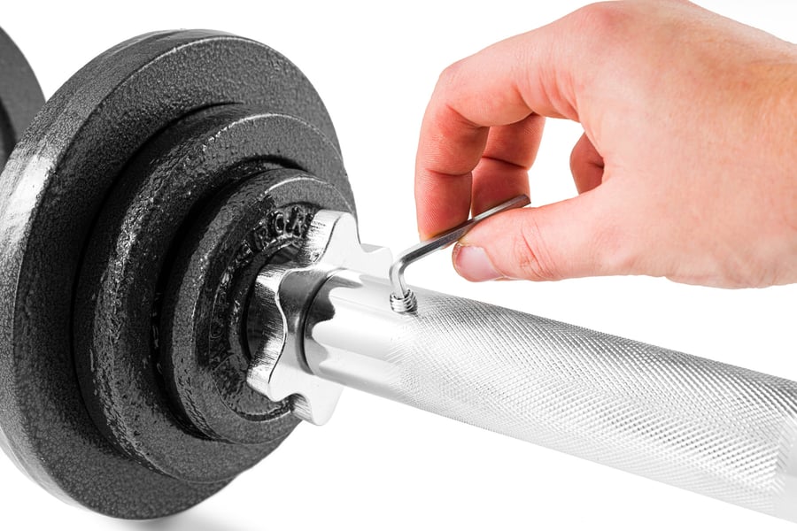 Gusseisen Kurzhantel-Set 2x15kg