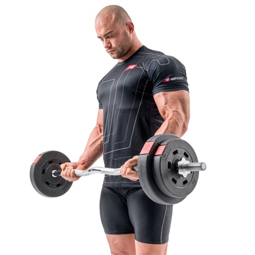 Hantelset 56 kg, 2x10+2x5+4x2,5