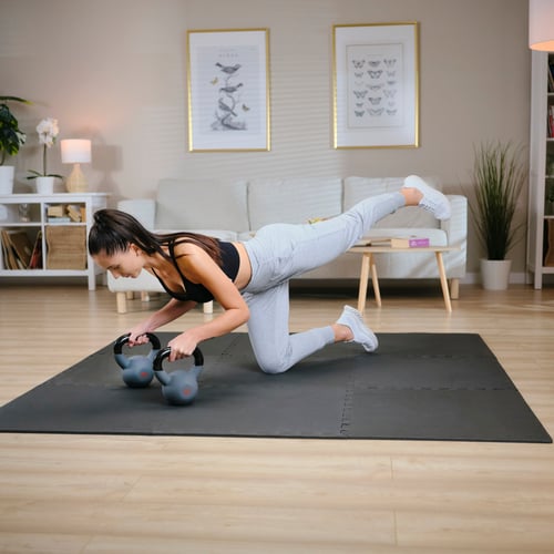 Hop-Sport Kettlebell aus Gussei