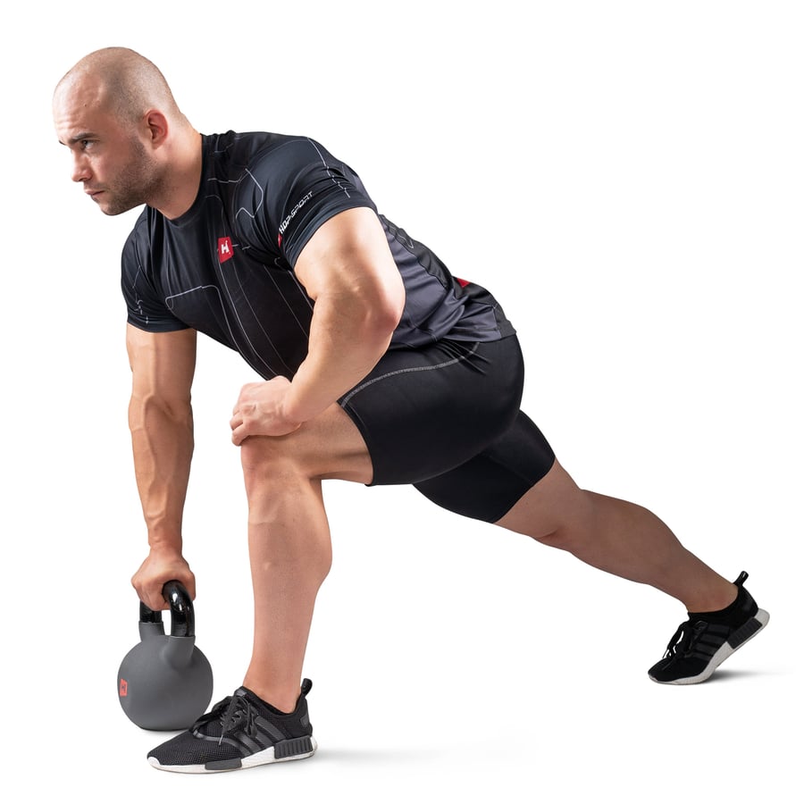 Hop-Sport Kettlebell aus Gussei