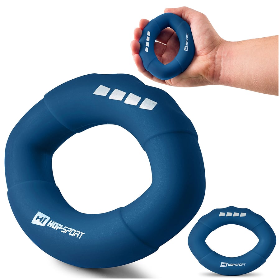 Ovaler Handtrainer aus Silikon