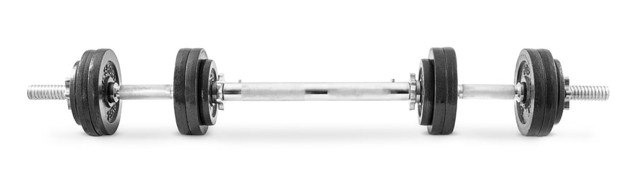 Gusseisen Kurzhantel-Set 2x15kg