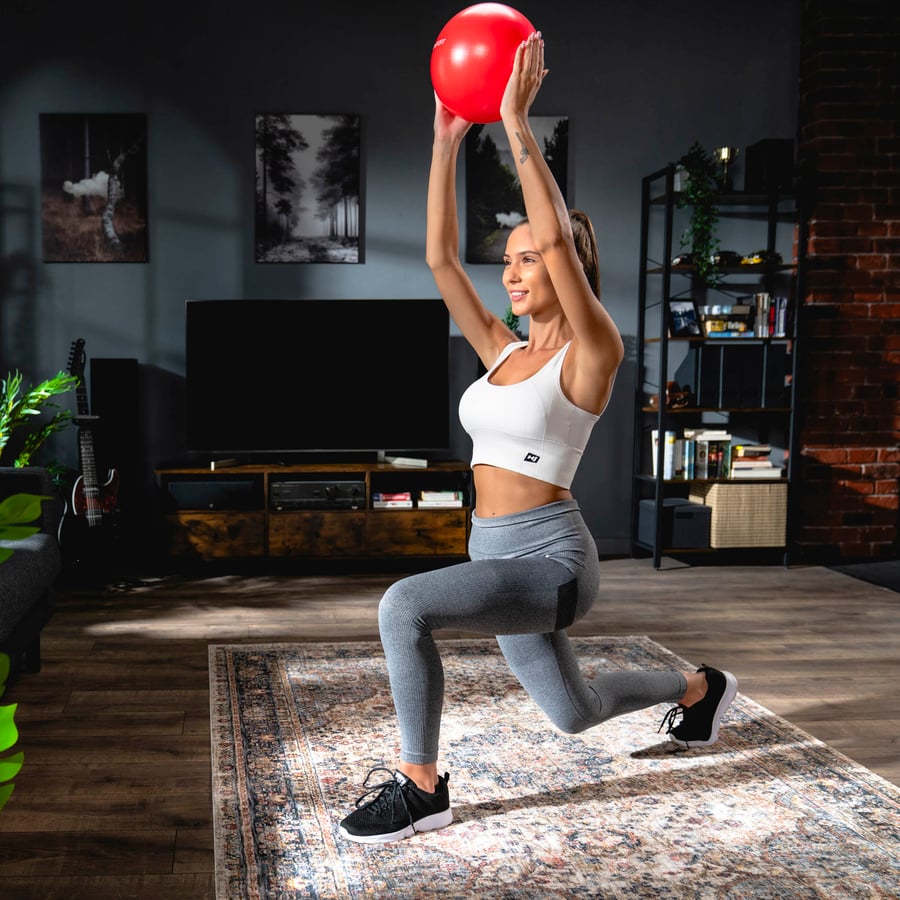 Piłka pilates 25cm HS-025PB cze