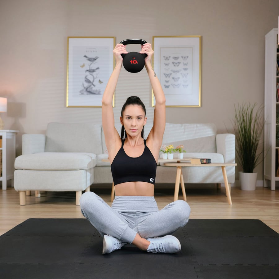 Kettlebell żeliwny 10kg HS-IB01