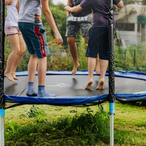 Trampolin Übungen für Anfänger