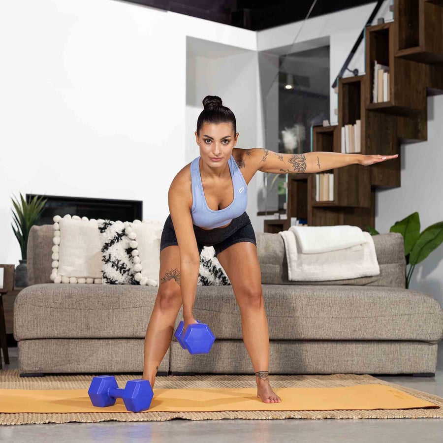 Hantelki DS 2x4kg zdjęcia