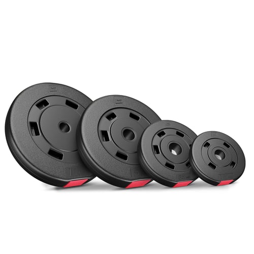 Hantelset 105kg mit Hantelbank