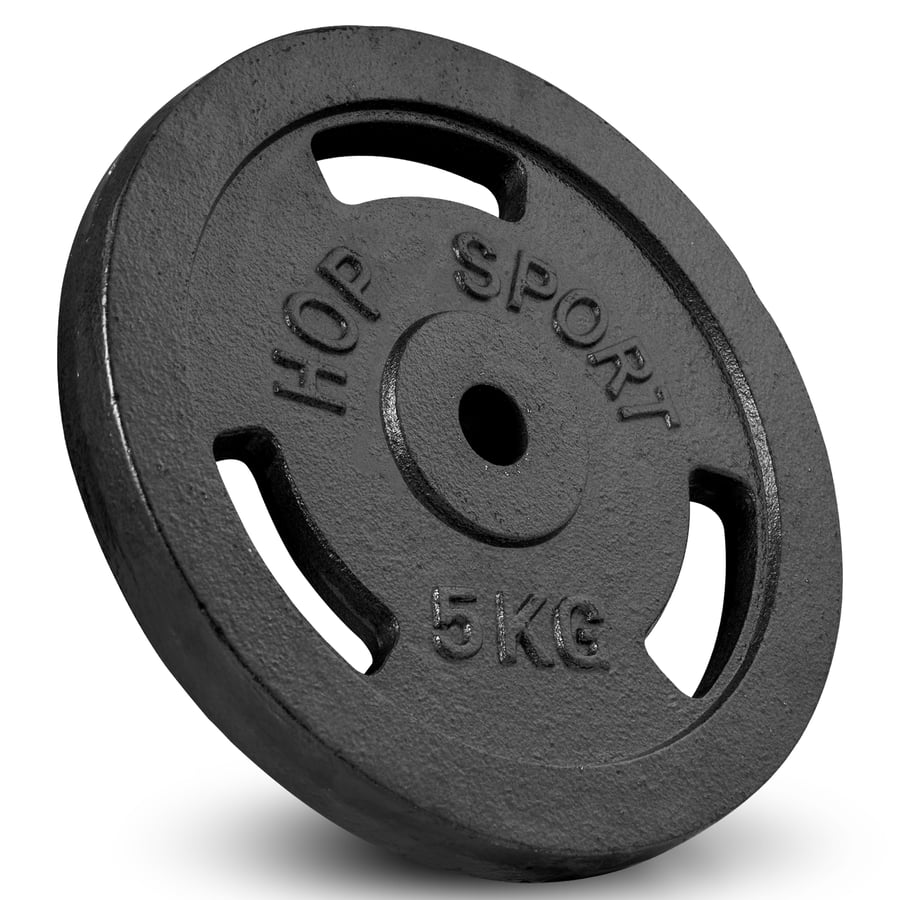 59kg Guss Hantelset Langhantel