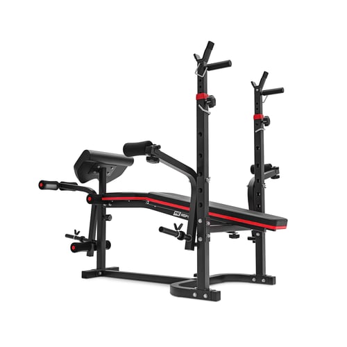 Hantelset 105kg mit Hantelbank
