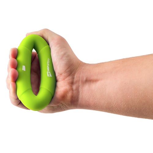 Ovaler Handtrainer aus Silikon