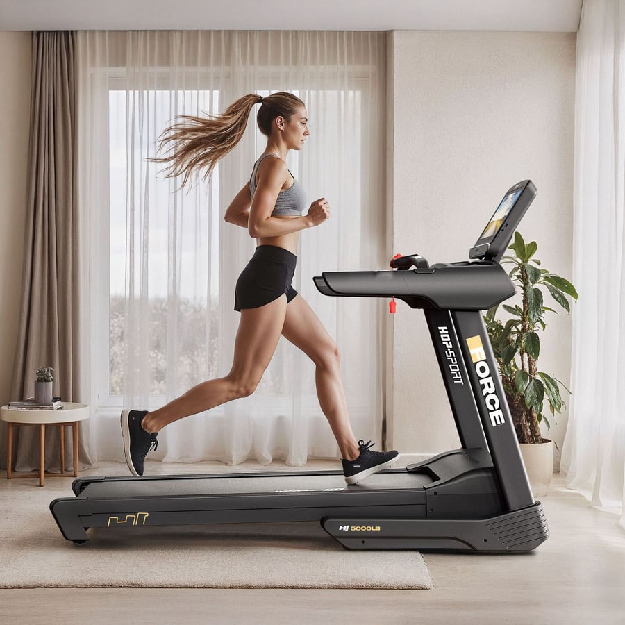 Bieżnia HS-5000LB Force Złoty -