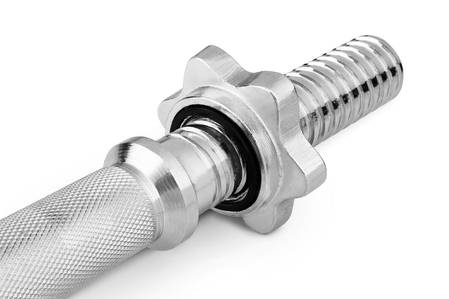 Kurzhantelset aus Gusseisen 1x3