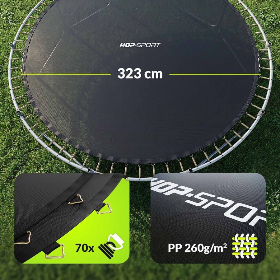 Sprungmatte für Gartentrampolin 366 cm - HS-JM012DZ 12FT