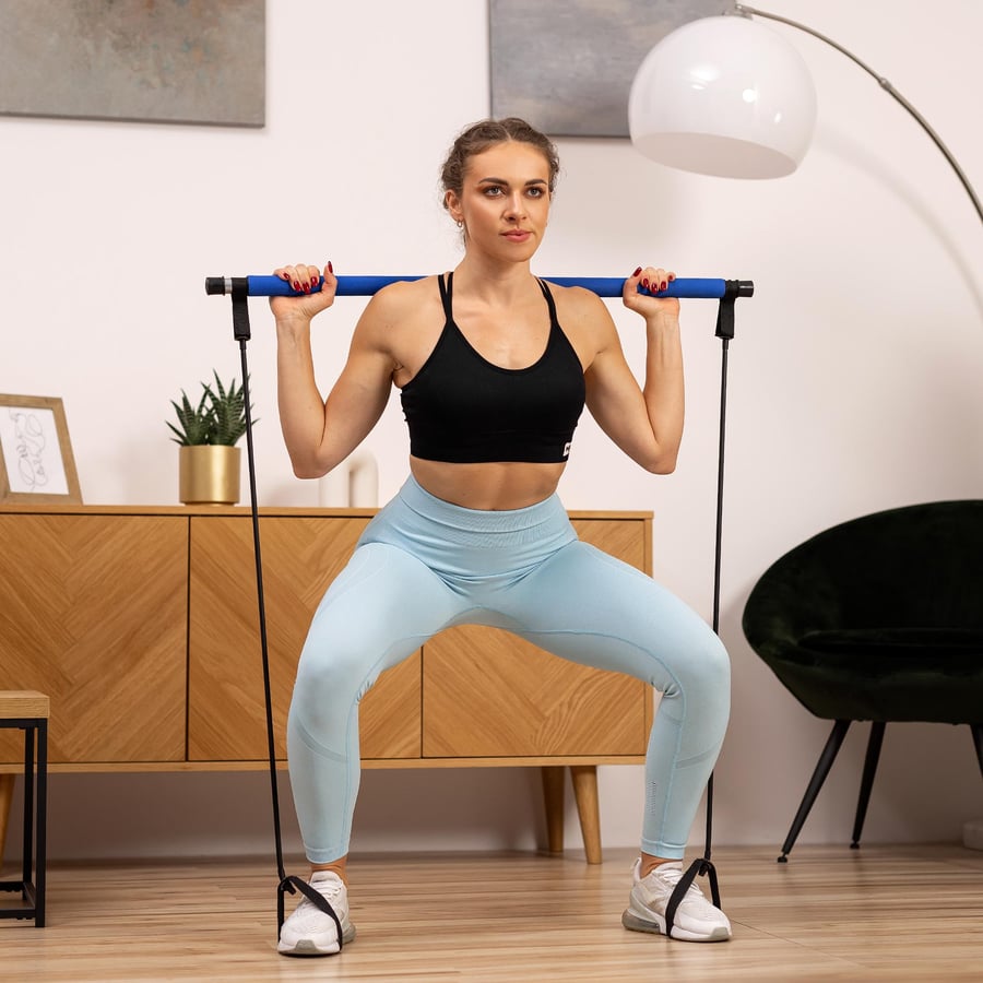 Pilates-Stick HS-T090GS lila