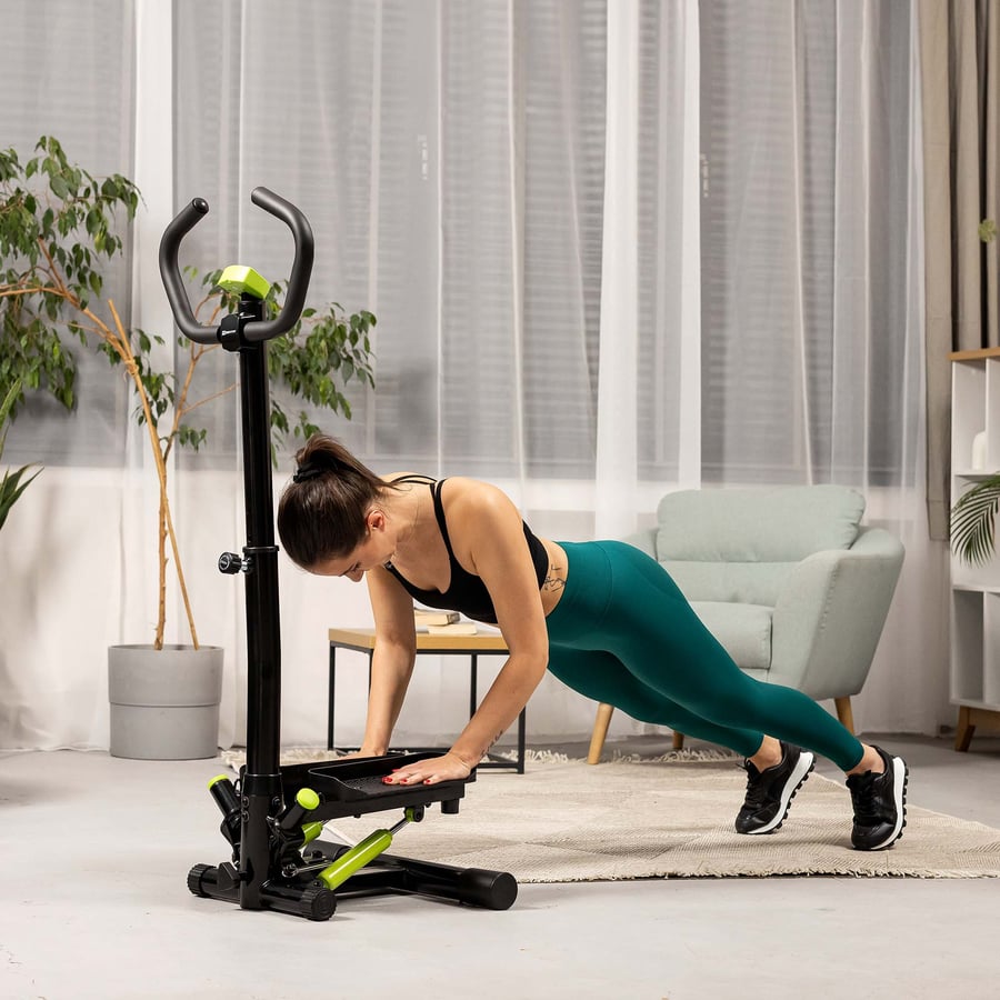 Swing Stepper mit dem Haltegrif