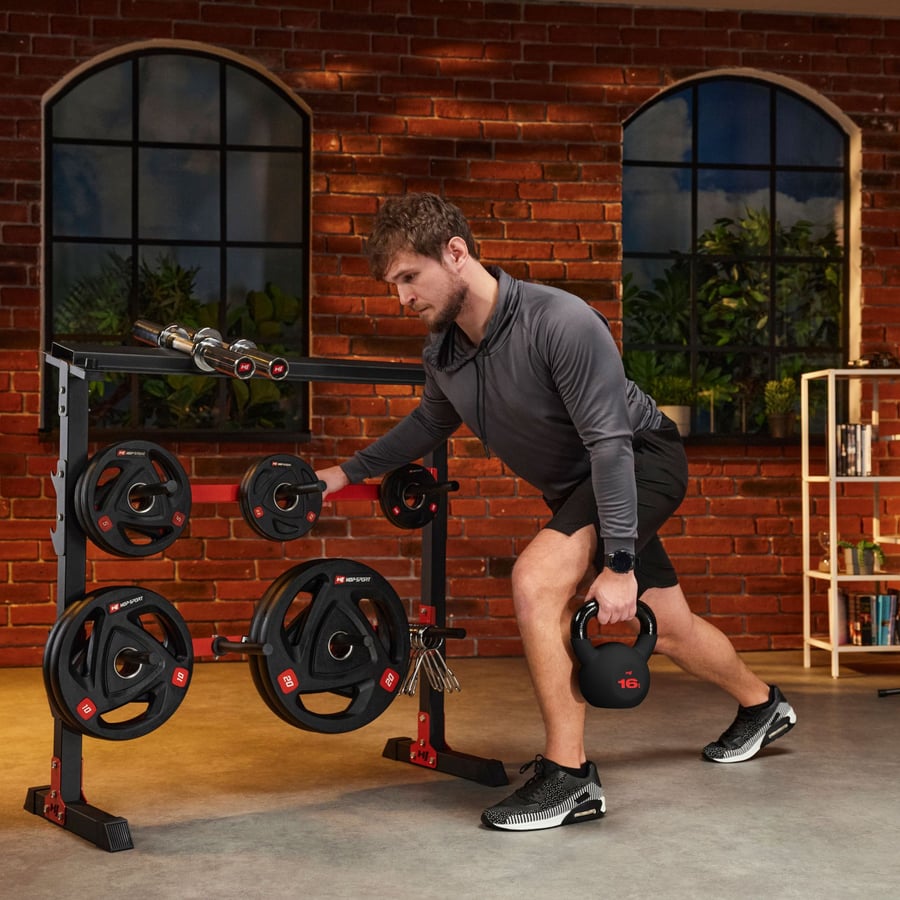 Kettlebell żeliwny 16kg HS-IB01