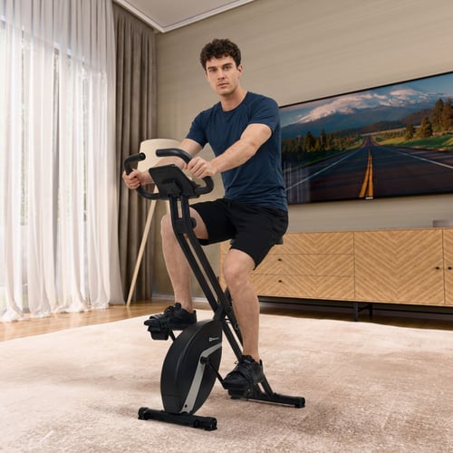 Heimtrainer X-Bike HS-3020x Quest klappbar Schwarz/Silber_4