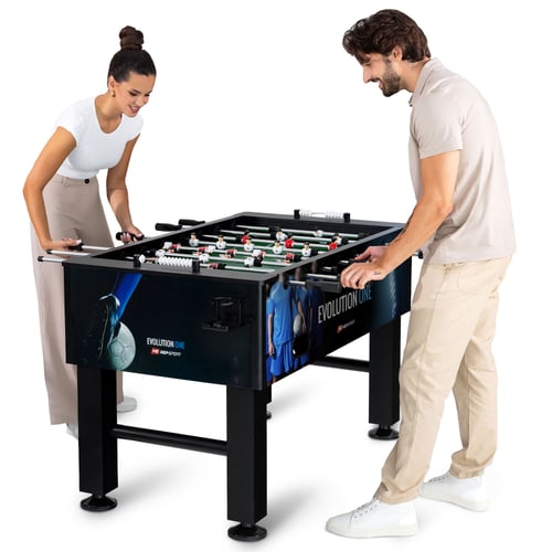 Kickertisch Evolution Silber