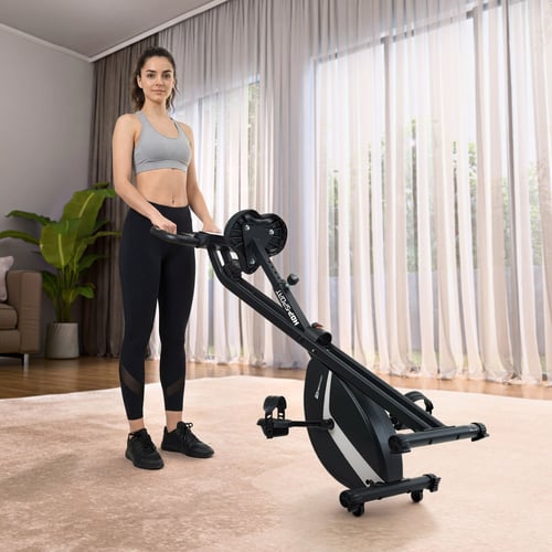 Heimtrainer X-Bike HS-3020x Quest klappbar Schwarz/Silber_3