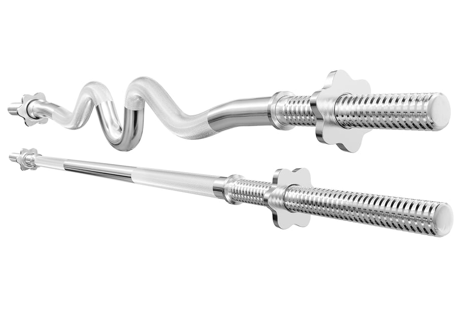 Hantelstangenset mit Langhantel