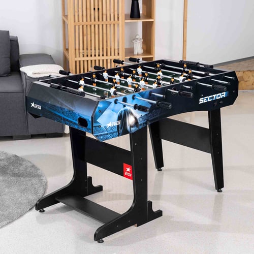 Tischkicker SECTOR- schwarz-wei