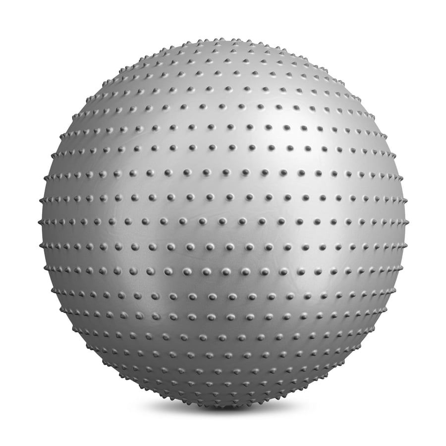 Piłka fitness z wypustkami 65cm