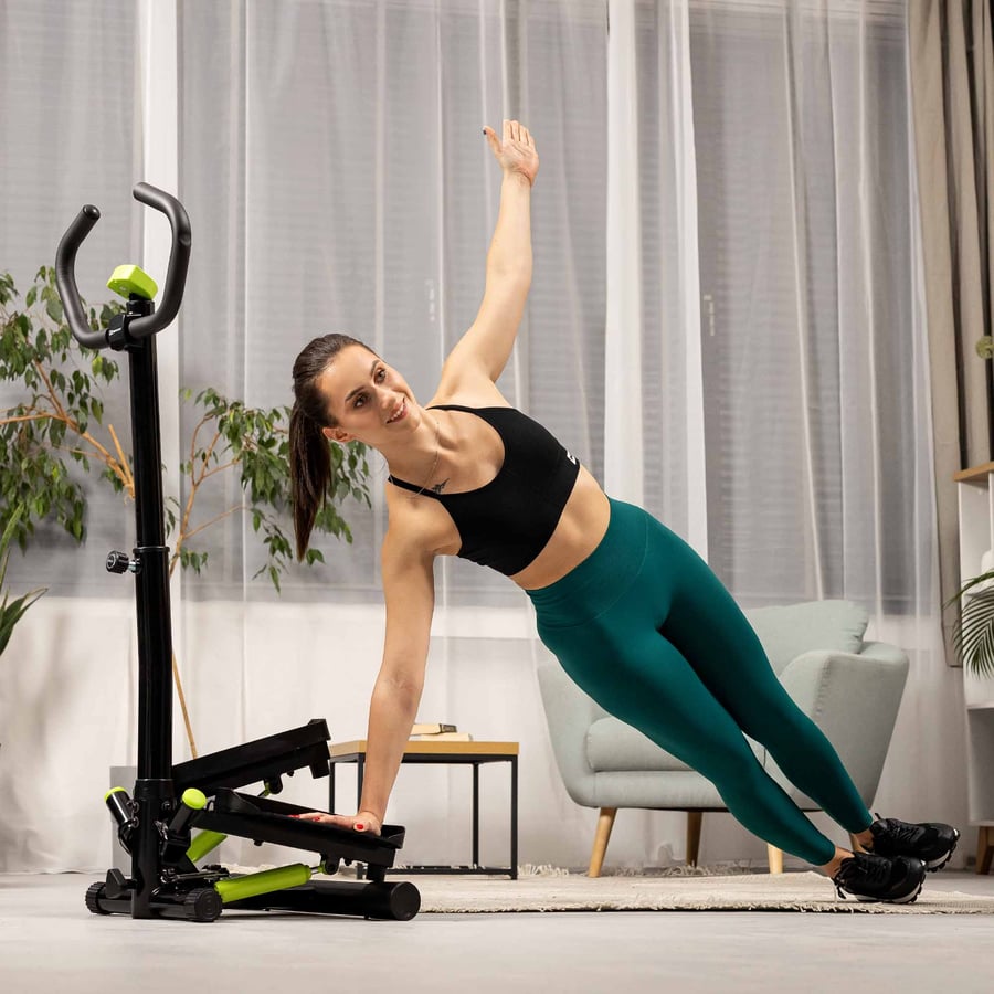 Swing Stepper mit dem Haltegrif